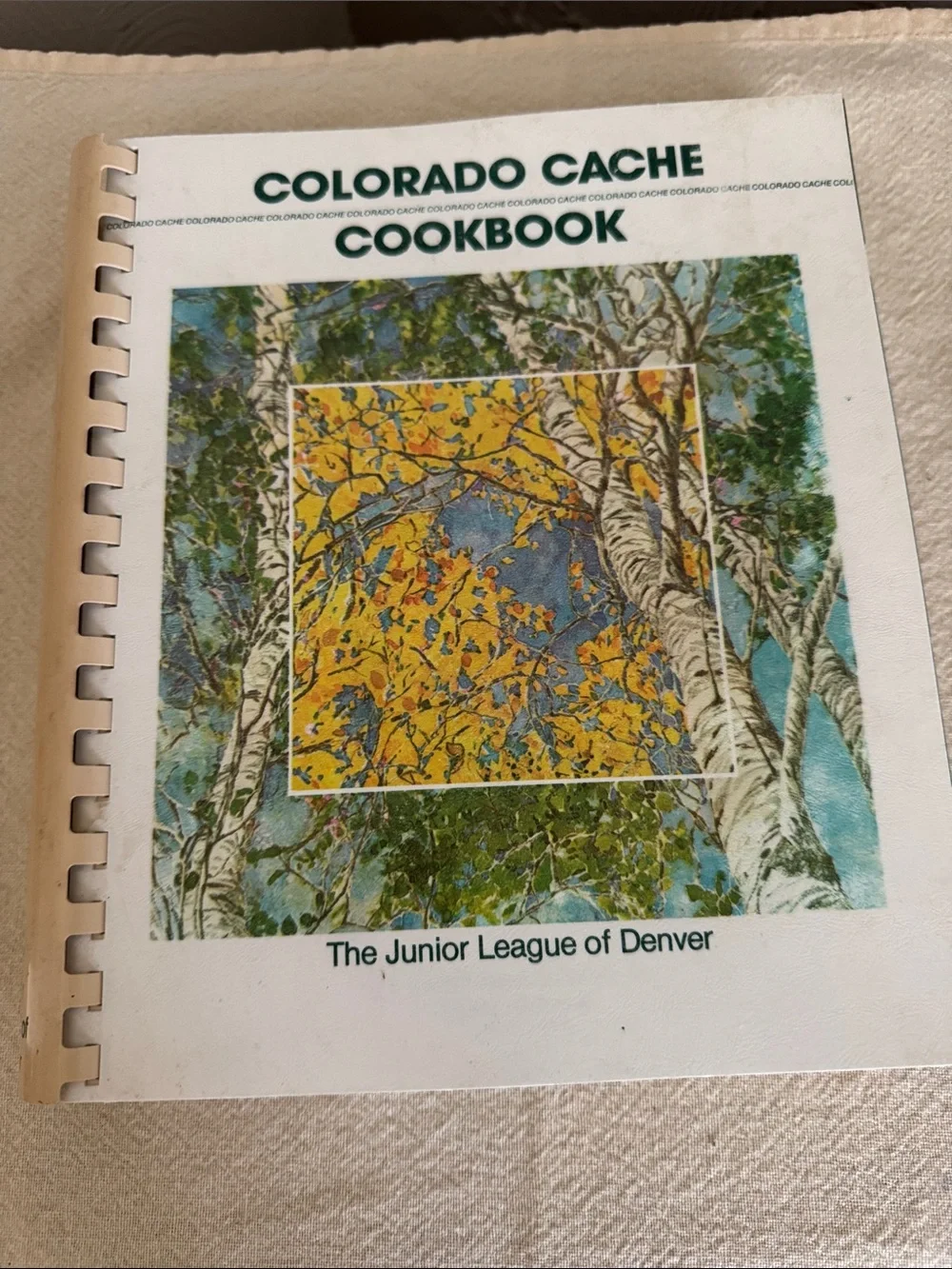 Colorado Cache Cookbook by - White Cover